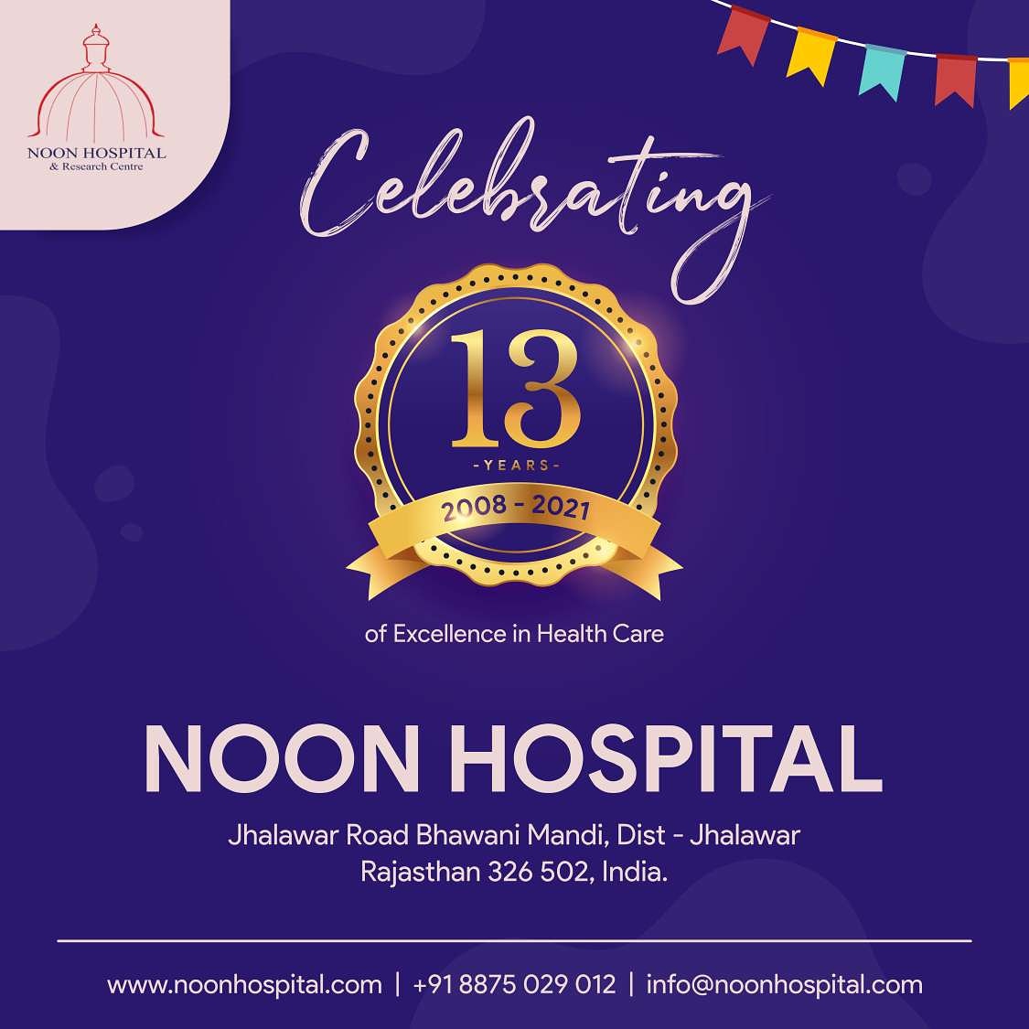 Noon Hospital Celebrating 13th Anniversary