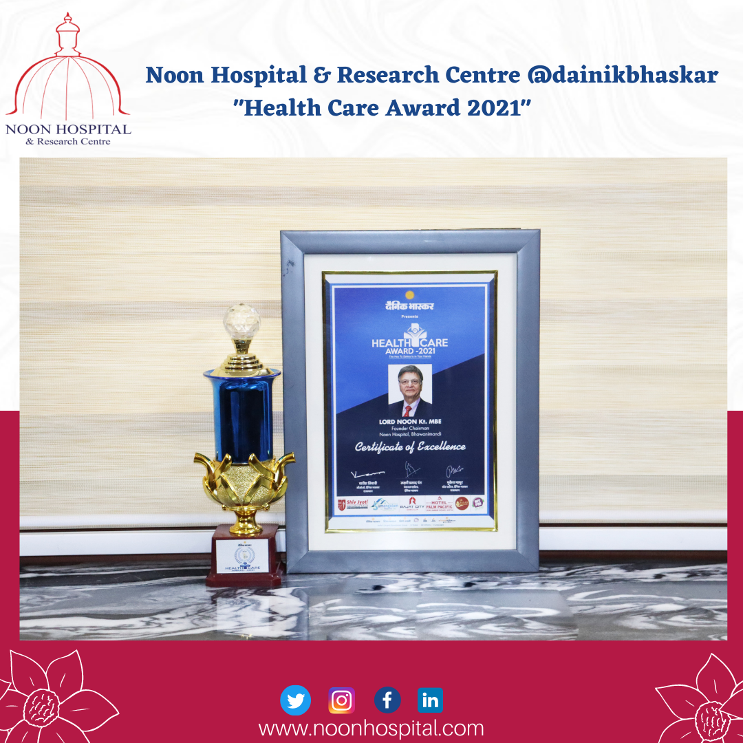 “Dainik Bhaskar Healthcare Award-2021”