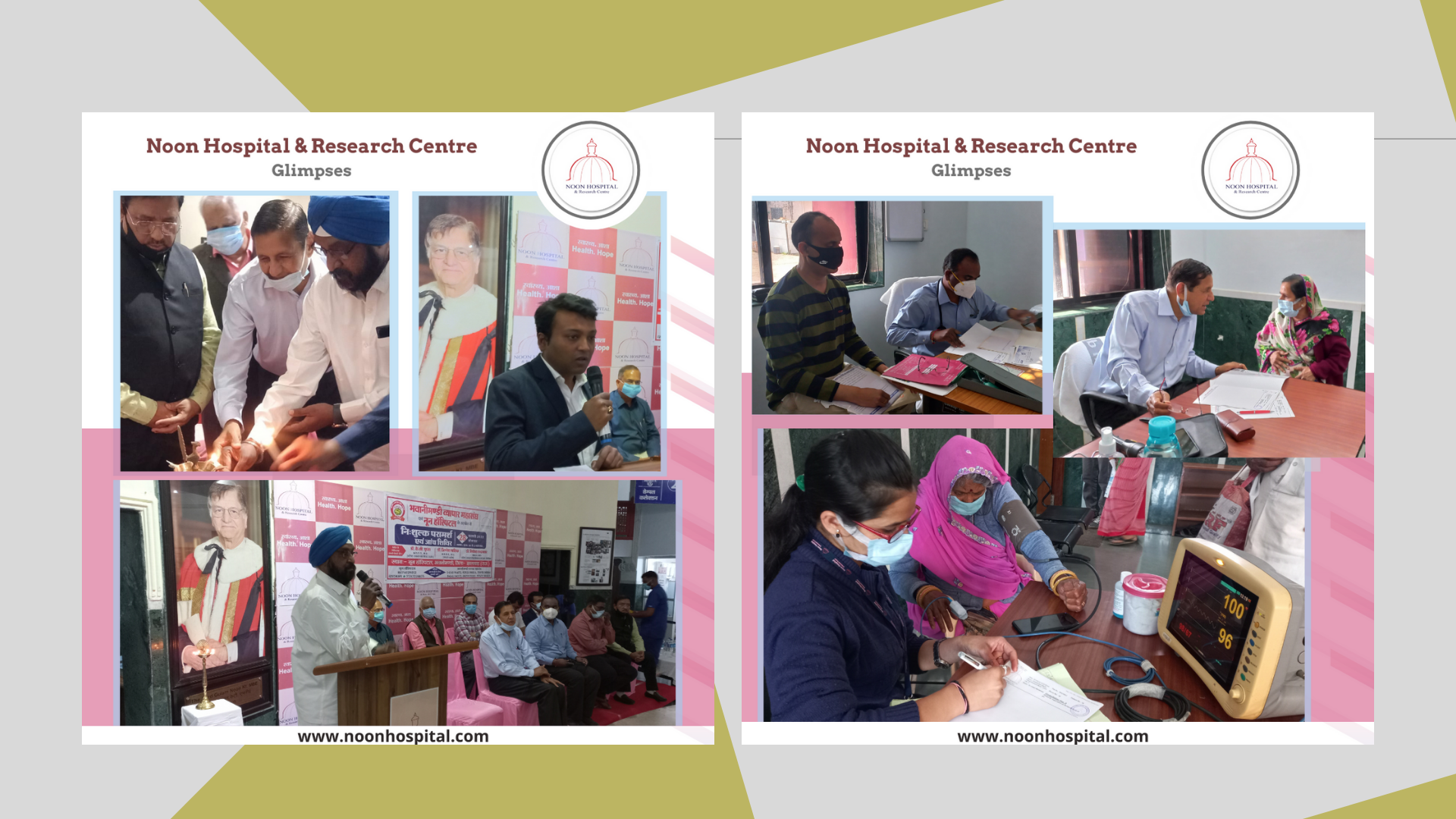 Free Health Check-up Camp was Organized at Noon Hospital
