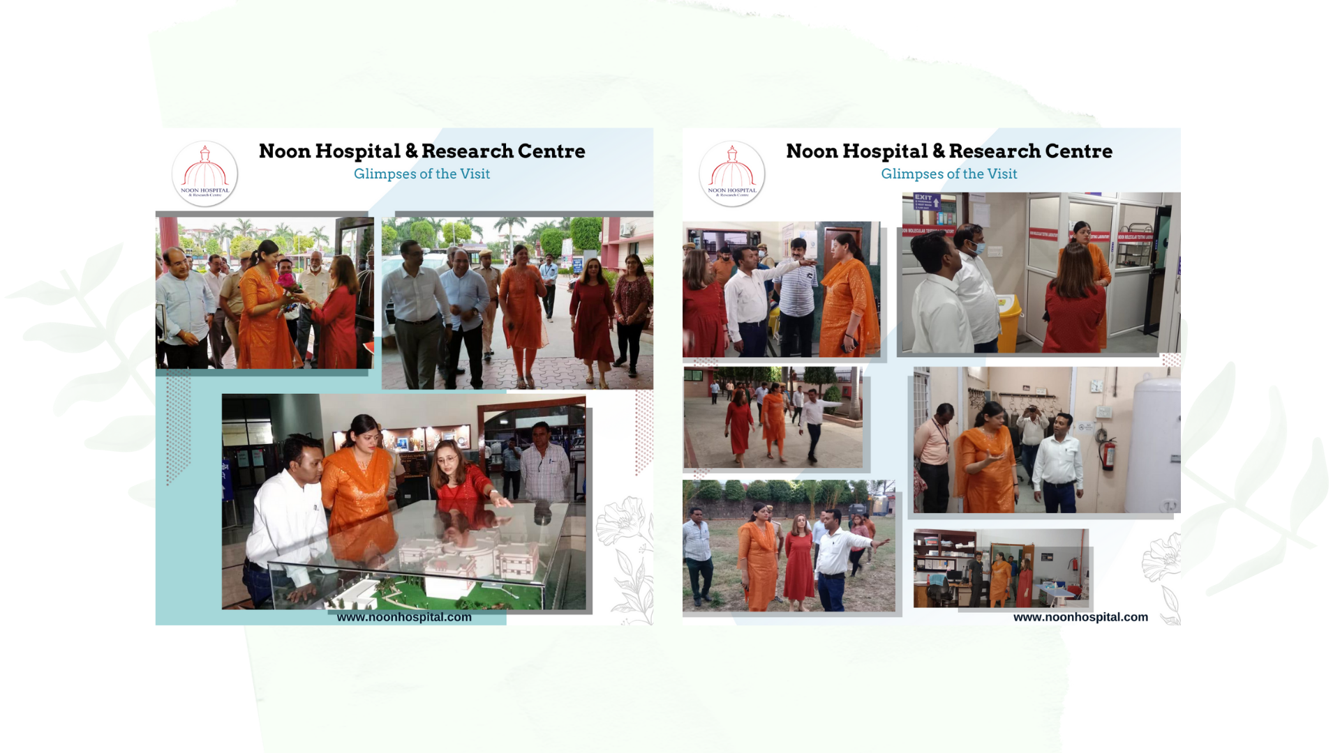 District Collector Dr. Bharti Dixit visited Noon Hospital Bhawani Mandi
